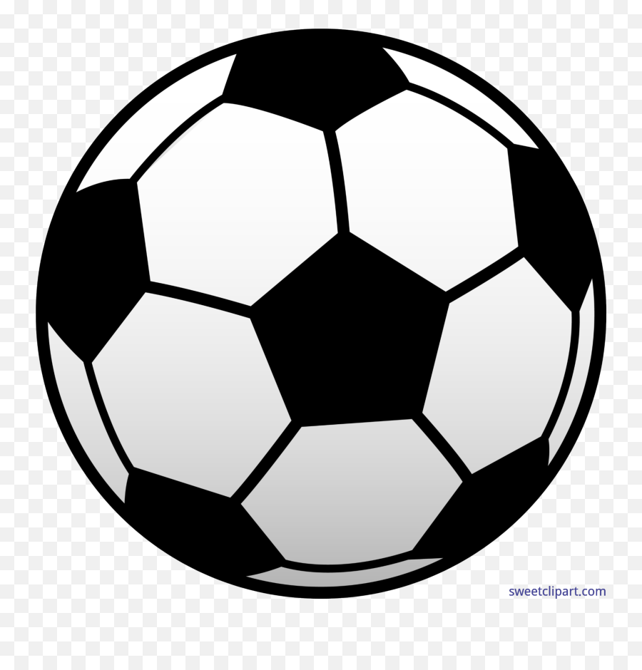 Soccer Ball Football Clipart - Soccer Ball Clip Art Png Emoji,Soccer Ball Emoji