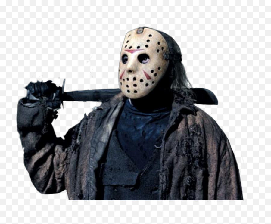Freetoedit Horrorfilm Horror Jason - Friday 13th Face Mask Emoji,Jason Voorhees Emoji