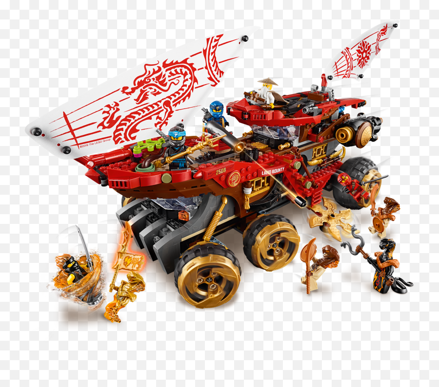 Lego Ninjago Land Bounty 70677 Building Set For Creative Play - Lego Ninjago Land Bounty Emoji,Shuriken Emoji