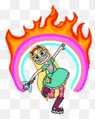 Top Lucky Star Wake Up Stickers For Android Ios - Vs The Forces Of Evil Png Gif Emoji