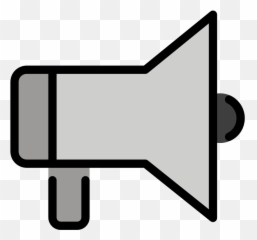 Openmoji - Clip Art Emoji,Megaphone Emoji