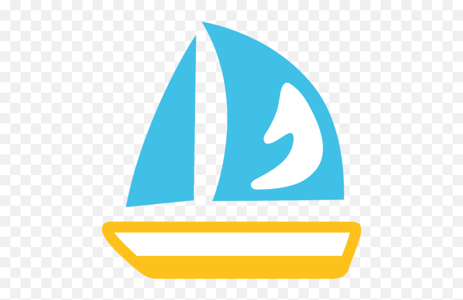 Sailboat Emoji - Emoji Sailing,Sailboat Emoji