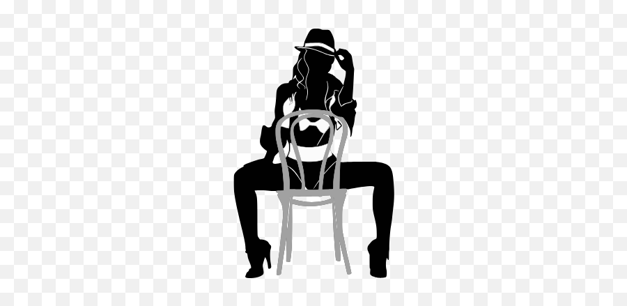Gtsport - Vector Mujer Sexy Emoji,Chair Emoji