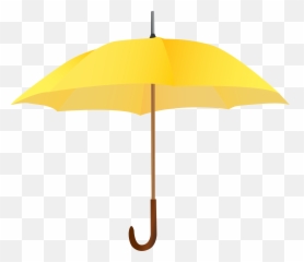 Wet clipart wet umbrella Transparent FREE - Yellow Umbrella Png Emoji