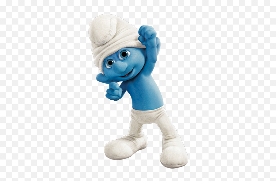 Favorite Cartoon Character - Clumsy Smurf Emoji,Smurf Emoji