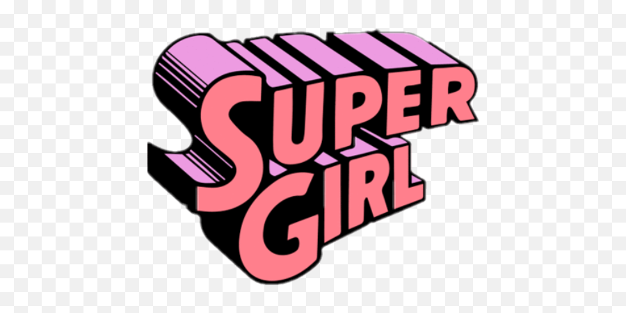 Pin - Super Girls Logo Png Emoji,Supergirl Emoji
