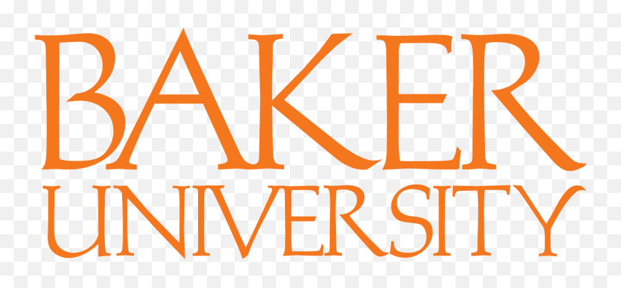 Baker University Wordmark - Baker University Logo Png Emoji,Emoji Interpretation