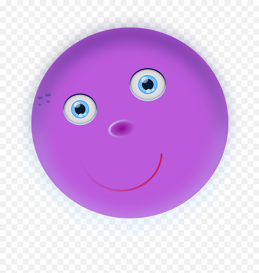 Smiley Face Chat Purple Round - Football Sign Emoji,Flower Emojis