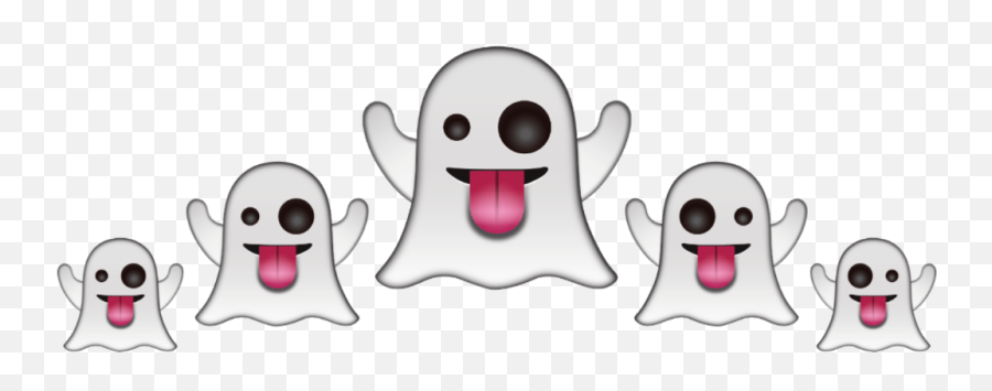 Emoji Crown Ghost White Black Blanco Negro Emojicrown - Ghost Emoji Crown,Ghost Emoji