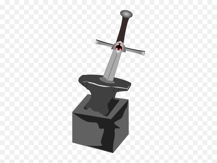 Sword In The Stone - Blacksmith Clipart Emoji,Eiffel Tower Emoji