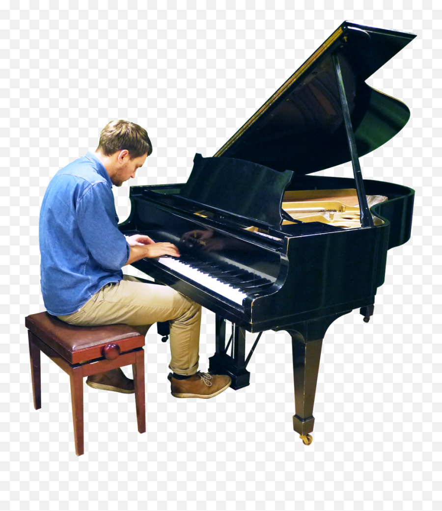 Playing Grand Piano Png Image - Person Playing Piano Png Emoji,Emoji Man And Piano