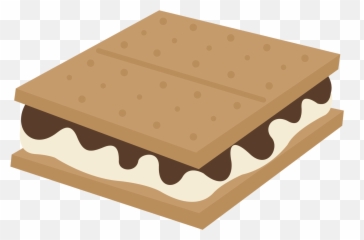 Smores Vector Cute Transparent Png - Smore Clipart Png Emoji,S'mores Emoji