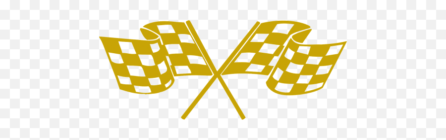 Checker Vector Race Finish Picture - Gold Racing Flags Emoji,Checkers Emoji