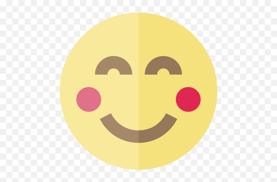Emoji Feelings Smileys Embarrassed - Circle,Facebook Emoticon Icon