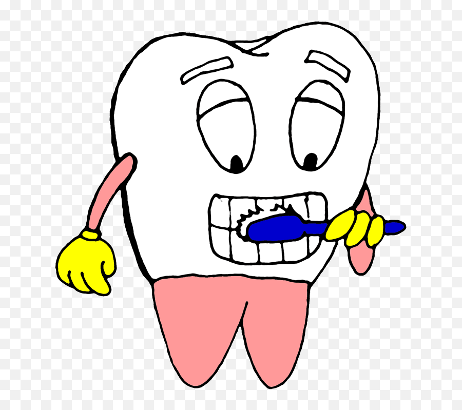Dental Clipart Brush Tooth Dental - Brushing Teeth Clipart Emoji,Brushing Teeth Emoji