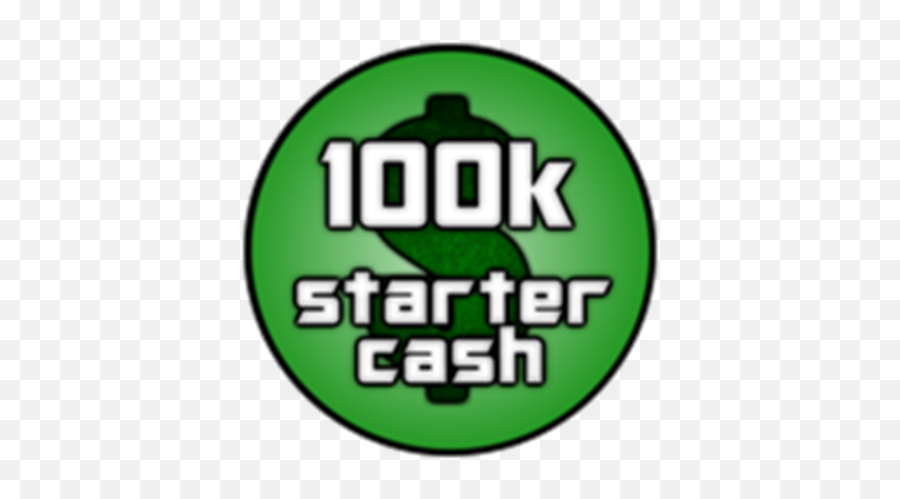 100000 Starter Cash - Roblox Circle Emoji,Cash Emoji