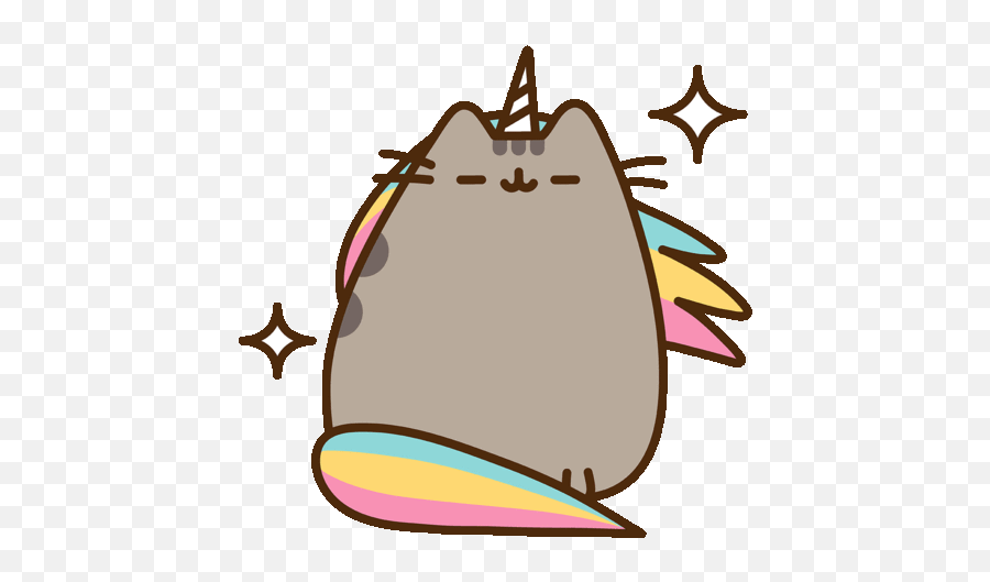 Sparkle Unicorn Sticker - Transparent Background Crystal Ball Clipart Emoji,Pusheen The Cat Emoji