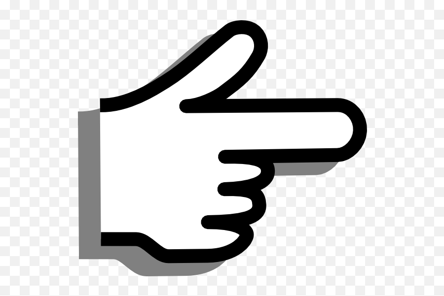 Pointer Finger Clip Art - Clip Art Library Pointing Finger Clipart Gif Emoji,Pointing Finger Emoticon