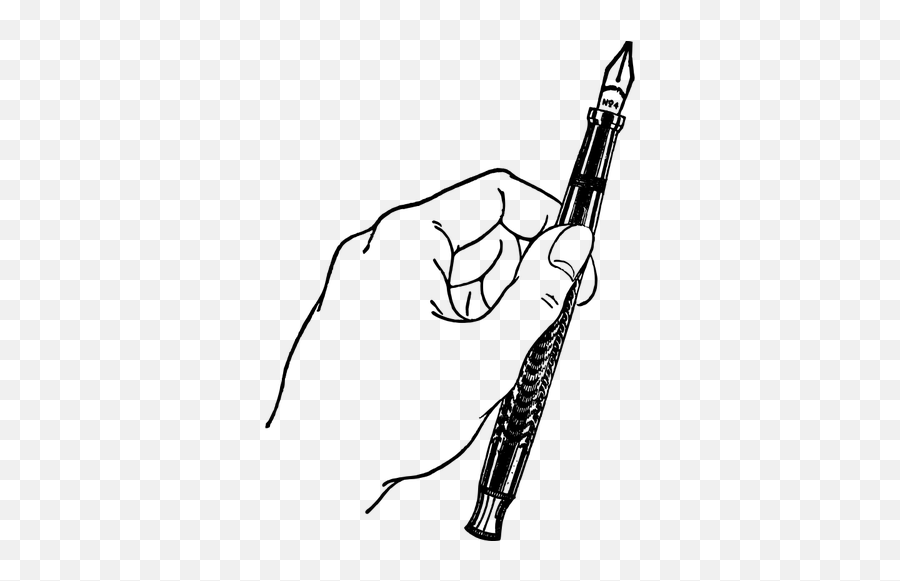 Hand With Pen - Hand With Pen Png Drawing Emoji,Ok Fingers Emoji