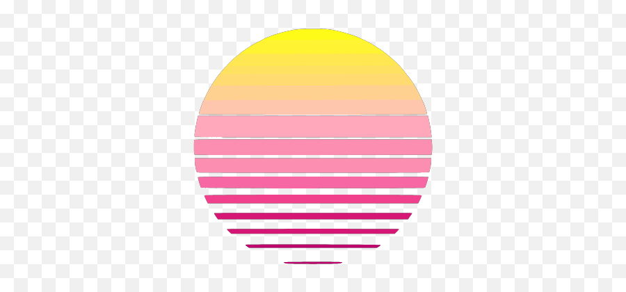 Vaporwave Sun - Vaporwave Sun Sprite Transparent Emoji,Emoji Blitz Cheats