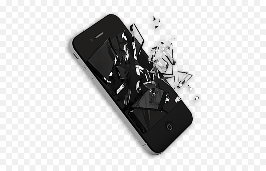 Download Iphone - Broken Broken Iphone Png Full Size Png Smartphone Emoji,Broken Heart Emoji Iphone