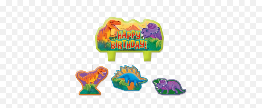 Dinosaur Party Candles Auckland Just Party Supplies Nz - Dinosaur Party Invitations Emoji,Dinosaur Emoji
