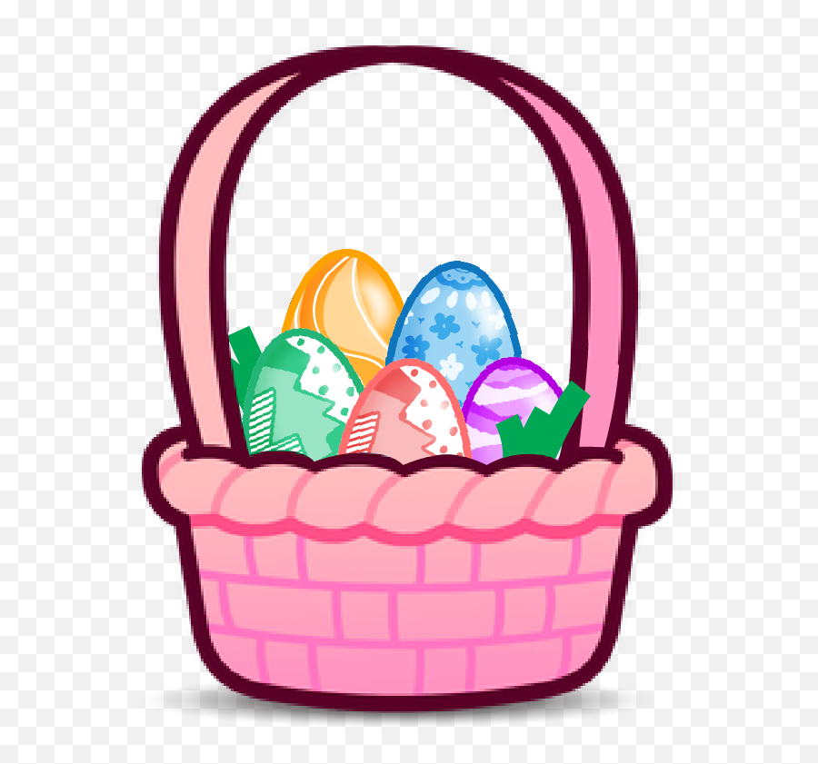 Hunt For Eggs From Home - Easter Emoji,Basket Emoji