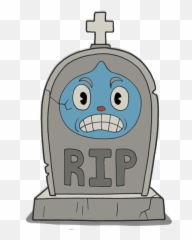 Goopy Le Grande Cuphead Wiki Fandom - Tombstone Emoji