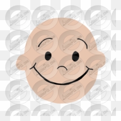 Proud Stencil For Classroom Therapy - Cartoon Emoji,Proud Emoticon