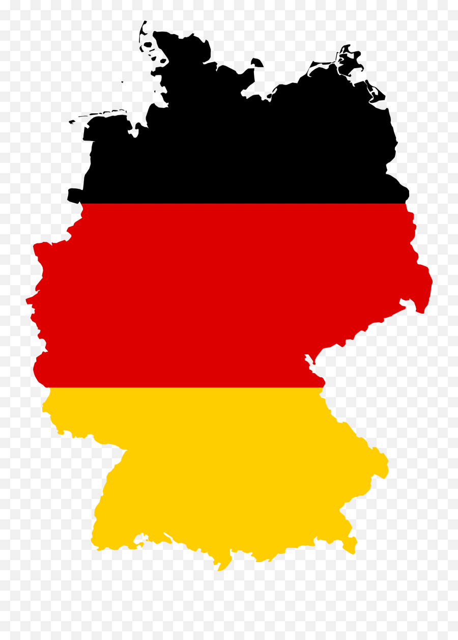 Flag Map Of Germany - German Flag On Germany Emoji,Texas State Flag Emoji