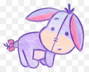 Eeyore Disney Freetoedit - Drawings Of Cute Things Emoji,Eeyore Emoji