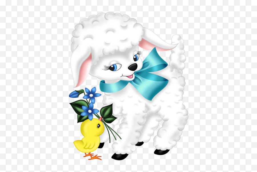 Free Cliparts Png - Cute Easter Lamb Clipart Emoji,Sheep Emoticon