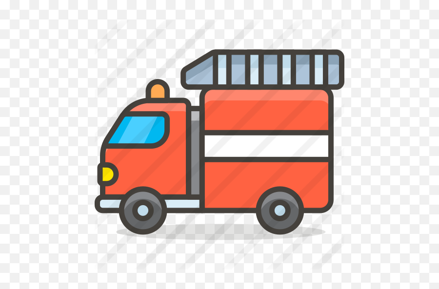 Fire Truck - Portable Network Graphics Emoji,Truck Emoji
