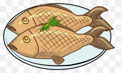 Cooked Fish Clipart Png Irish Flags - Fried Fish Clip Art Emoji,Fish Flag Emoji