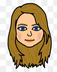 Bitmoji - Long Hair Bit Moji Emoji,Blonde Princess Emoji