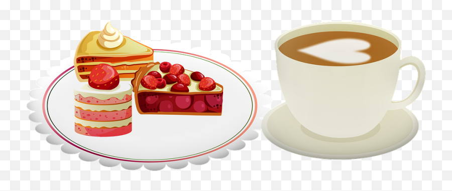 Coffee And Cake Espresso - Koffie Thee En Taart Emoji,Hot Beverage Emoji
