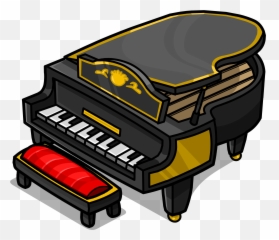 Grand Piano - Club Penguin Piano Emoji,Piano Emoji Png