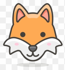 Fox Face Free Icon Of 780 Vector Emoji - Cartoon Png