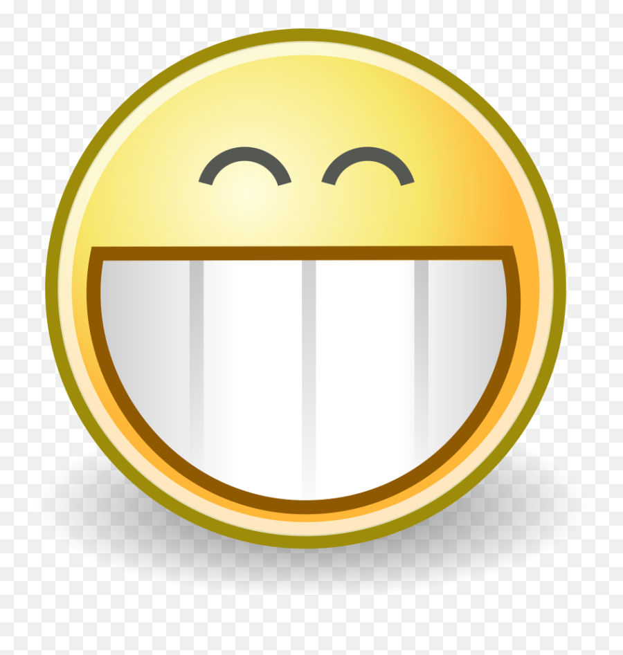 Face - Grin Clipart Emoji,Emoticons