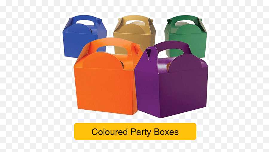 Party Bags Boxes - Party Bag Boxes Emoji,Emoji Loot Bags