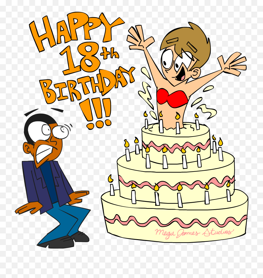 Free Happy 18 Birthday Pictures - Happy Birthday To A Man Cartoons Emoji,Flag Tea Wine Cake Emoji