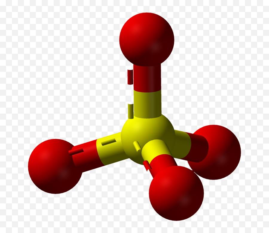 Sulfate - Sulfate Ball And Stick Model Emoji,Level 84 Emoji