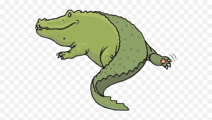 Alligator Tail Clipart - Crocodile Tail Clip Art Emoji,Alligator Emoji
