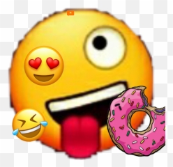 Can Seean Orange Textbox - Cartoon Emoji