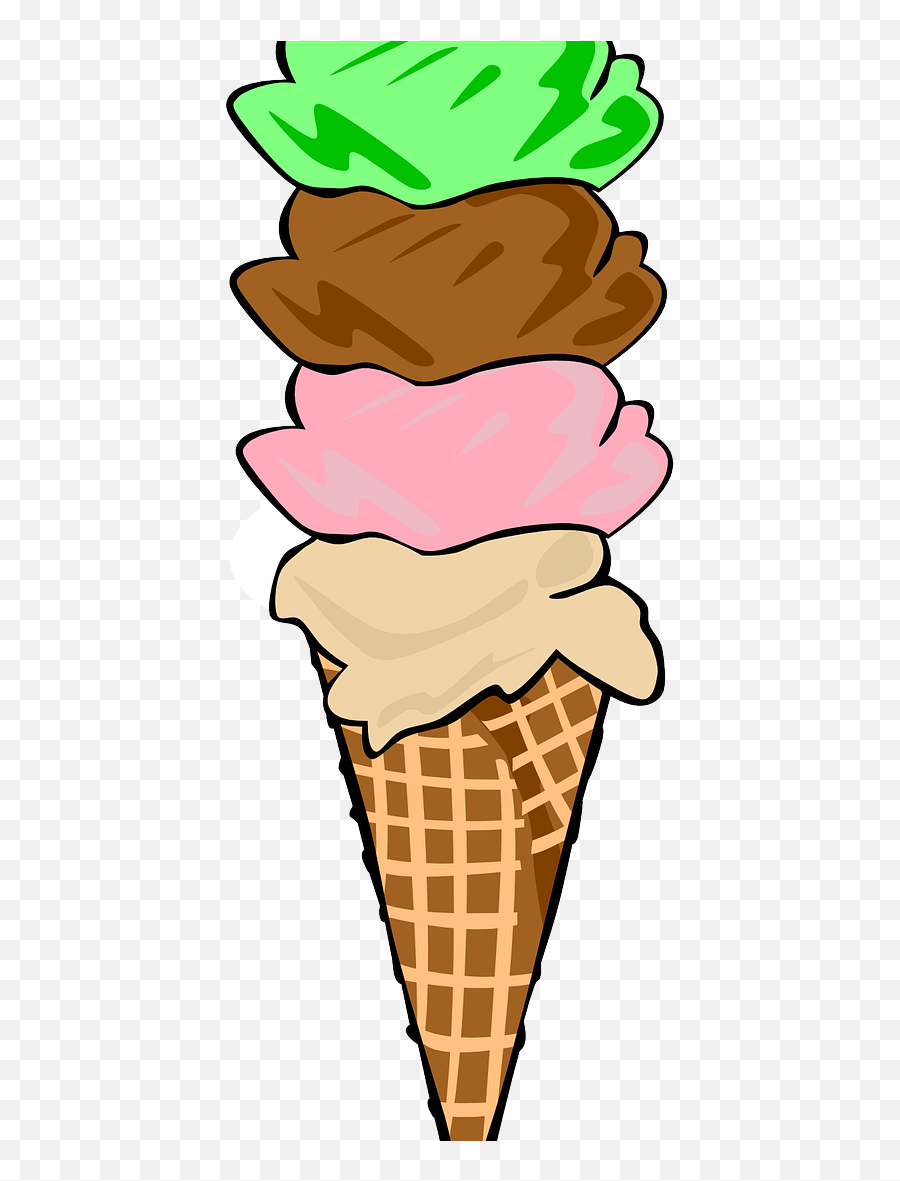 You Scream I Scream We All Scream For Ice Cream Clipart - Clip Art Ice Cream Emoji,Emoji Ice Cream