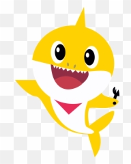 Baby Shark Png - Pinkfong Yellow Emoji