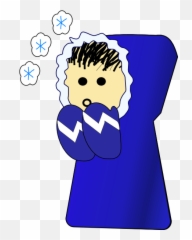 Free Freezing Transparent Cliparts - Cold Art Emoji