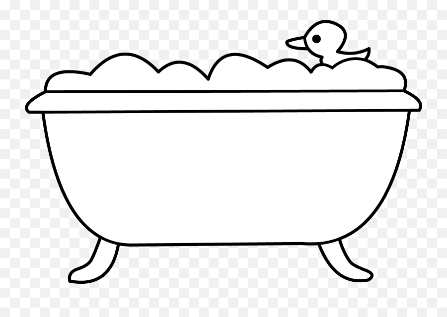 Free Bathtub Transparent Download Free Clip Art Free Clip - Clip Art Emoji,Shower Head And Toilet Emoji