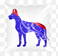 Pillow Clipart Dog Pillow Picture 1666935 Pillow Clipart - Great Dane Emoji,Blue Emoji Pillow