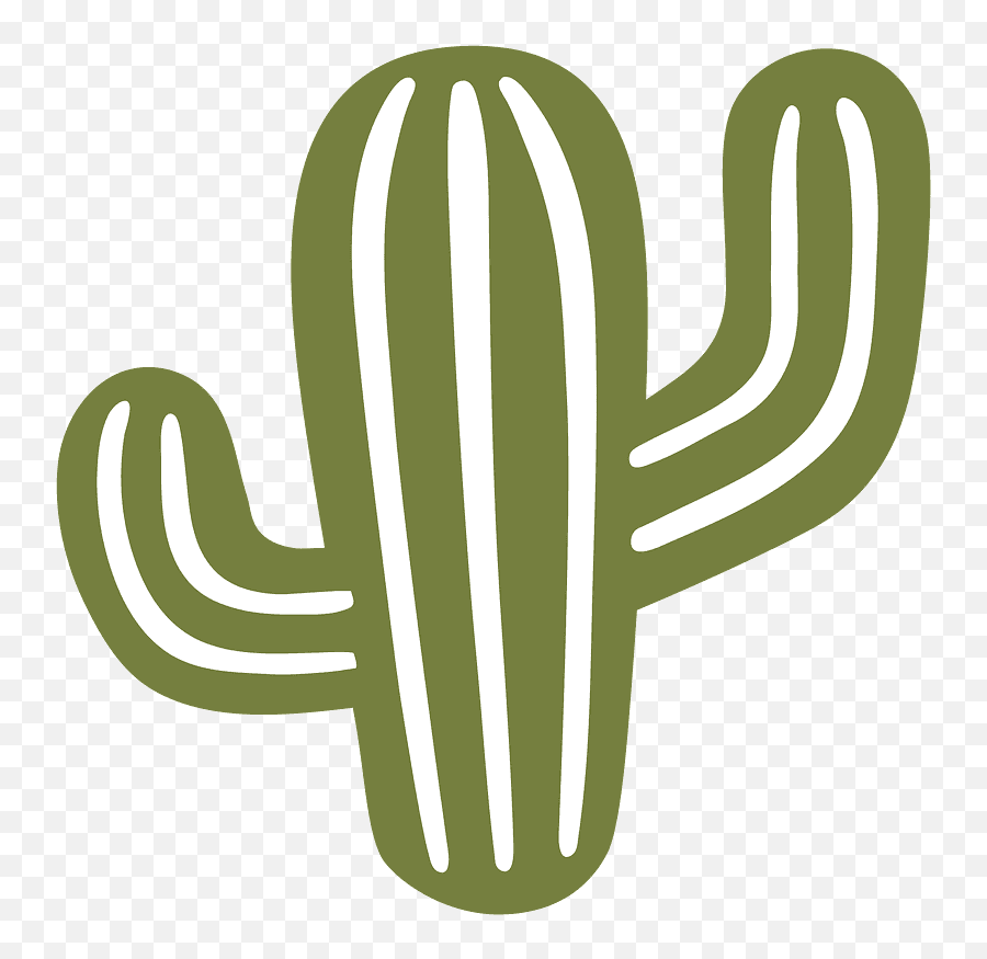 Cactus Emoji Clipart - Cactus Emoji Android,Succulent Emoji
